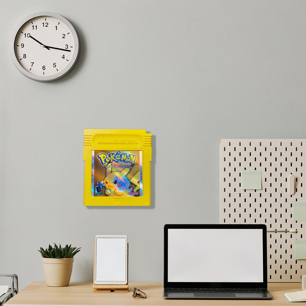 XL Gengar GBC Cartridge | Pokémon Wall Decor | Holographic Retro Art