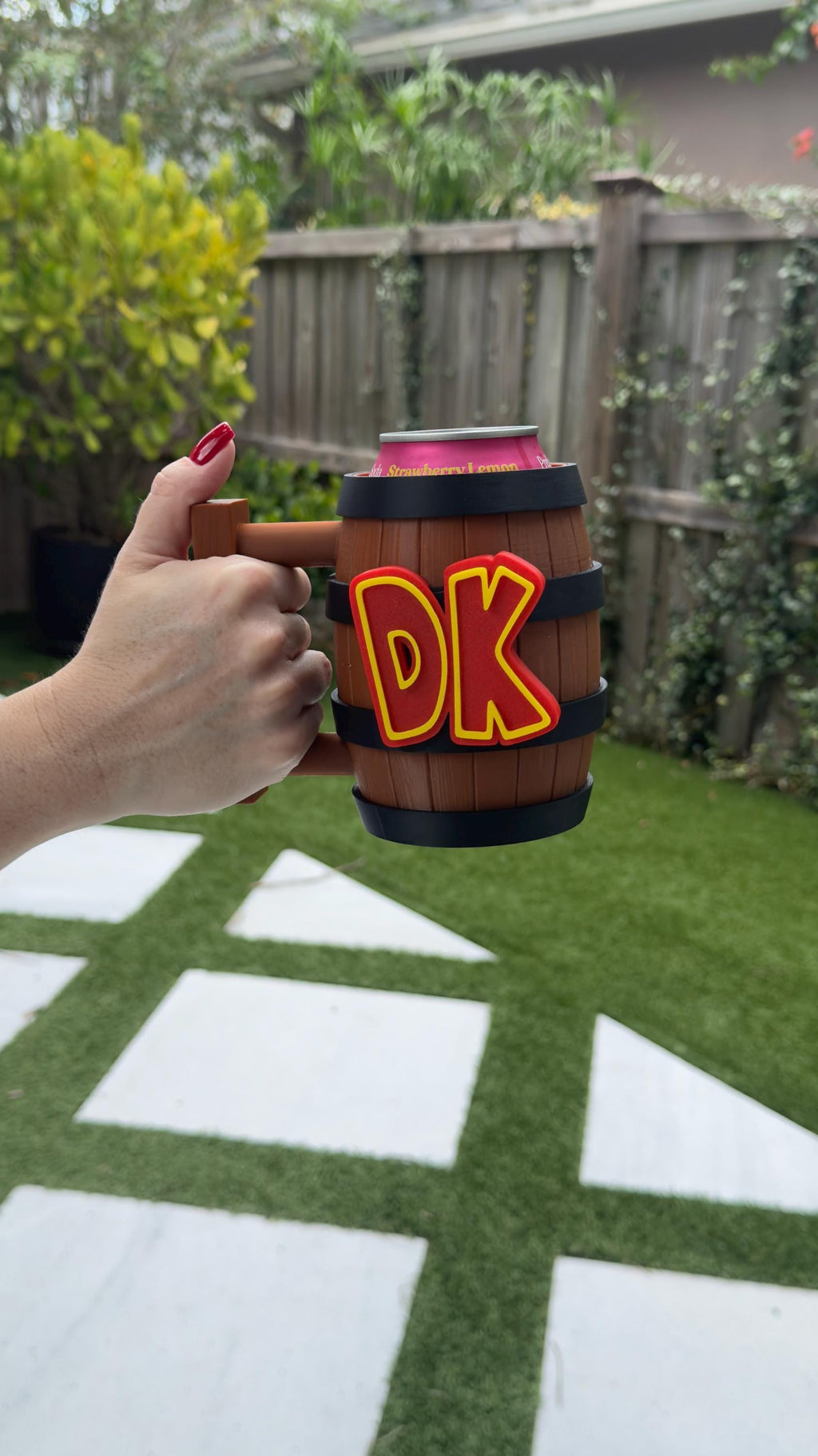 DK Barrel Can Holder | 3D Printed