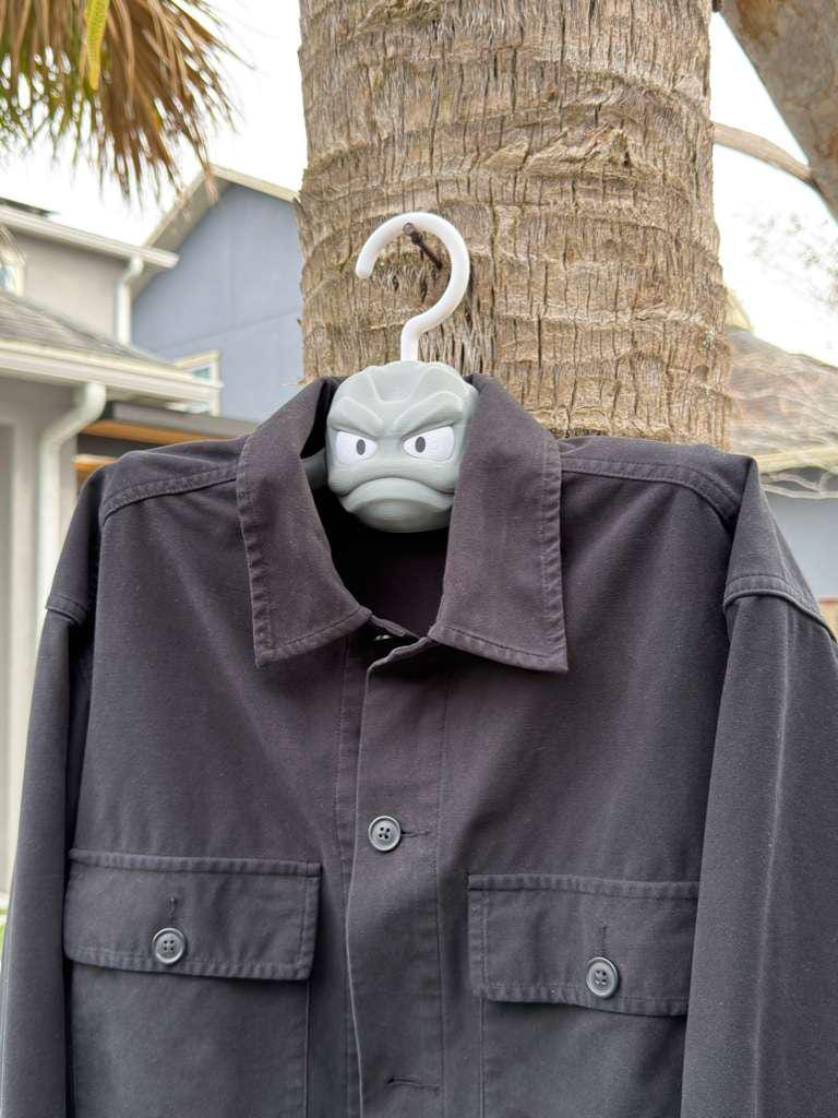 Geodude Clothes Hanger - Pokemon Inspired Wall Hook