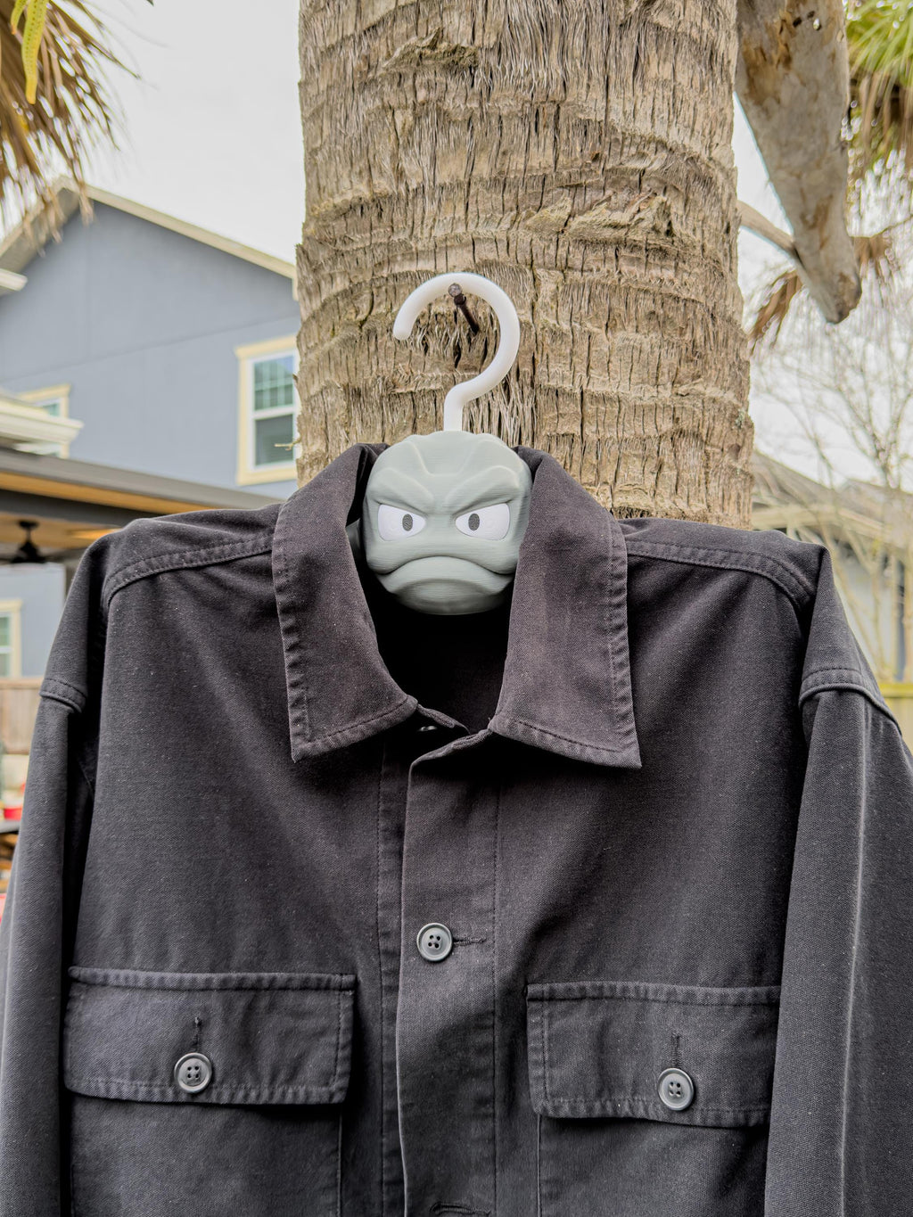 Geodude Clothes Hanger - Pokemon Inspired Wall Hook